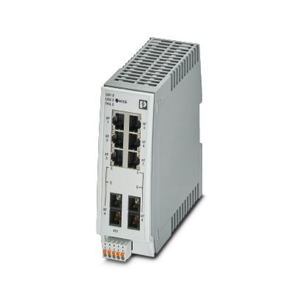 Phoenix Contact Industrial Ethernet Switch 1095628 Typ FL SWITCH 2206C-2FX