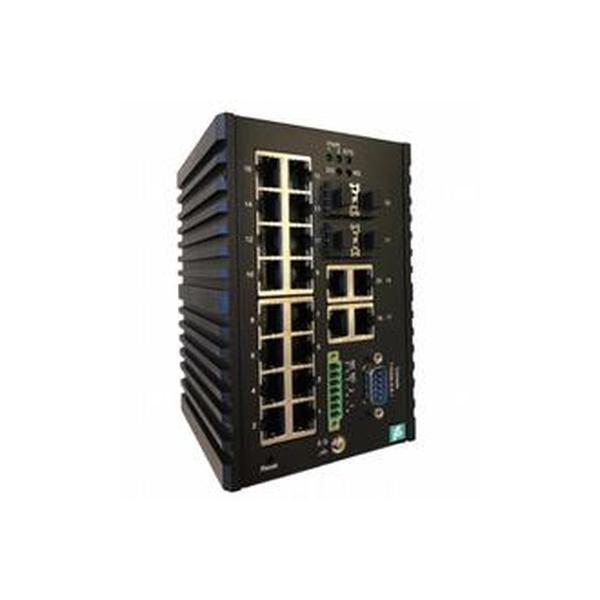 Pepperl+Fuchs Managed Gigabit Ethernet Switch 70114060 Typ ICRL-M-16RJ45/4CP-G-DIN