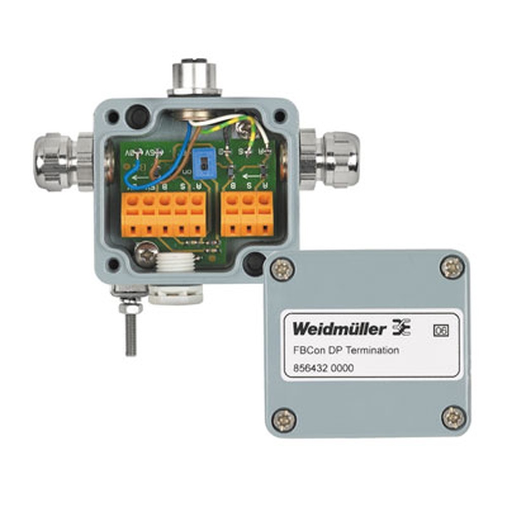Weidmüller Standardverteiler 8564320000 Typ FBCon DP M12 Term 5V