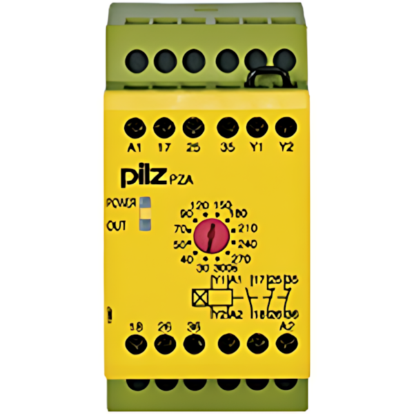 Pilz Sicherheitsschaltgerät 774029 Typ PZA 300/24VDC 1n/o 2n/c Pilz Sicherheitsschaltgerät 774029 Typ PZA 300/24VDC 1n/o 2n/c