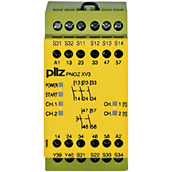 Pilz Sicherheitsschaltgerät 774544 Typ PNOZ XV3 0.5/24VDC 3n/o 2n/o t fix