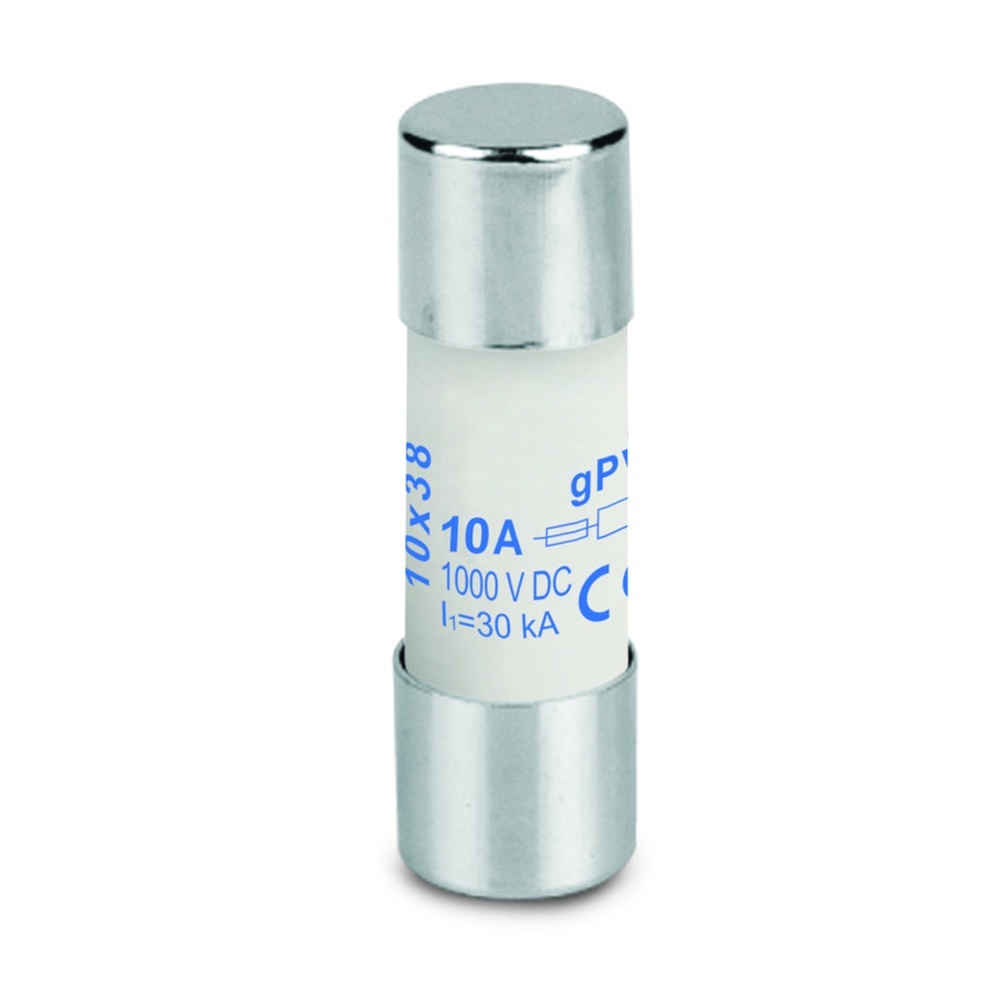 Weidmüller Zylindrischer Sicherungseinsatz 2783230000 Typ FUSE 10X38 10A 1000 VDC GPV