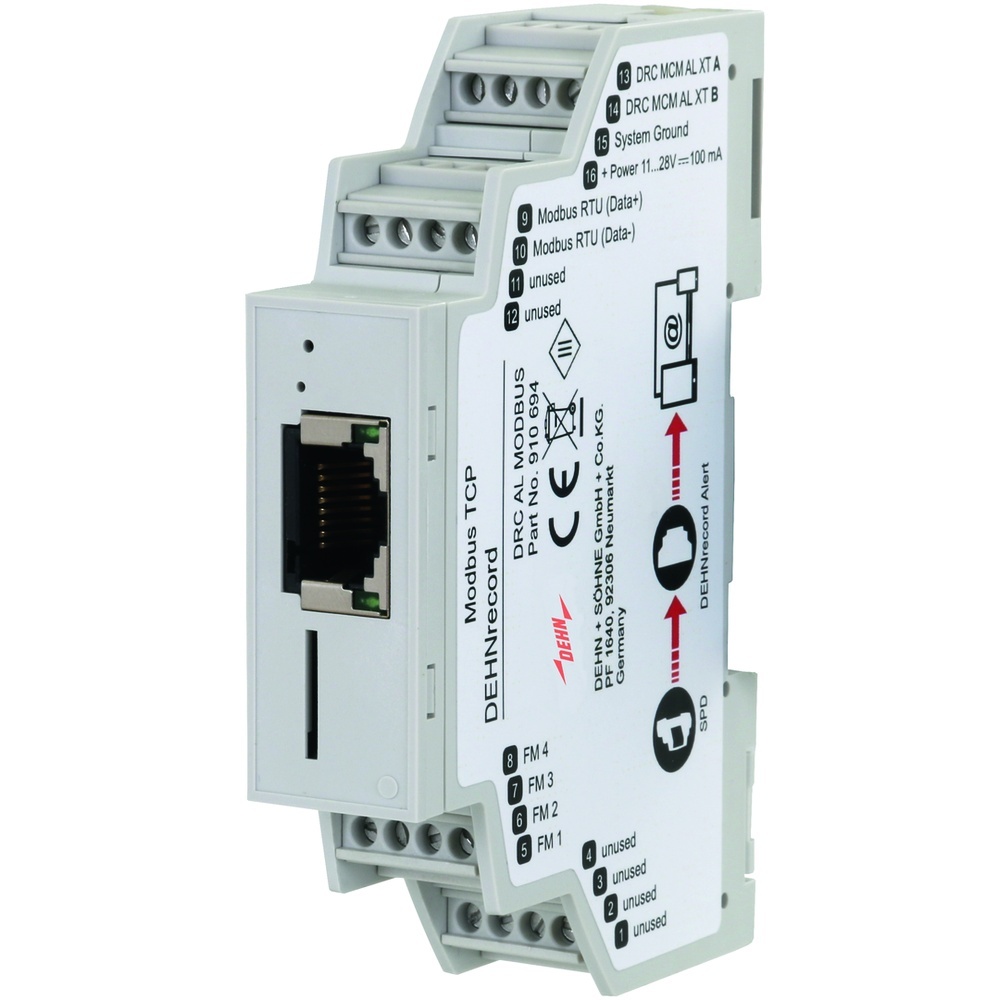 Dehn + Söhne Hutschienengerät 910694 Typ DRC AL MODBUS