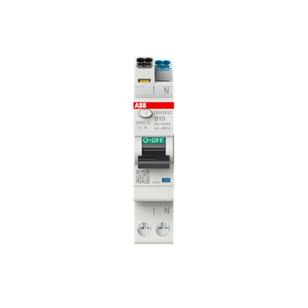 ABB Kombination FI Schalter Leitungsschutzschalter 2CSR255165R1105 Typ DSX301CA-B10/0,03