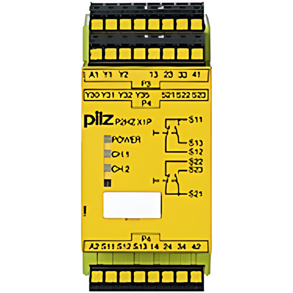 Pilz Sicherheitsschaltgerät 787340 Typ P2HZ X1P C 24VDC 3n/o 1n/c 2so
