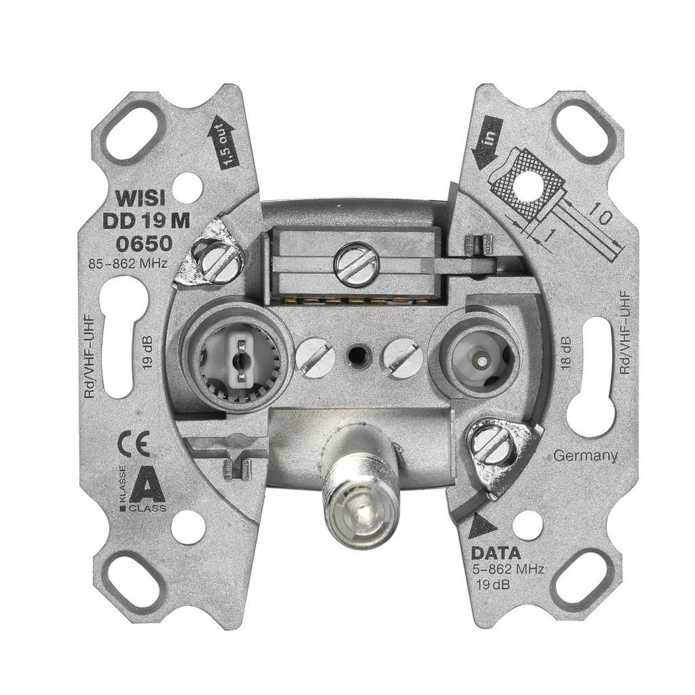 Wisi Breitband Modemdosen 14569 Typ DD19M0650
