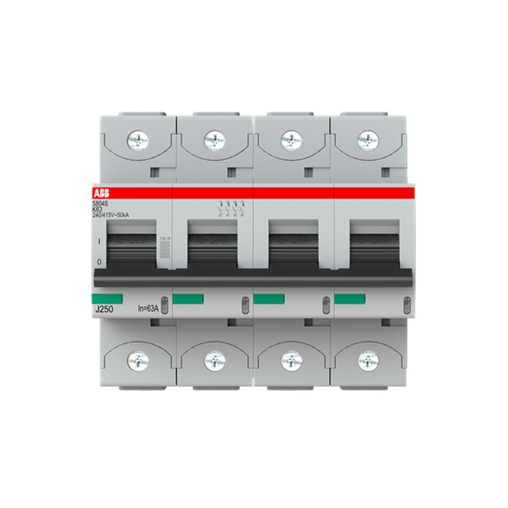 ABB Hochleistungs Sicherungsautomat 2CCS864001R0597 Typ S804S-K63