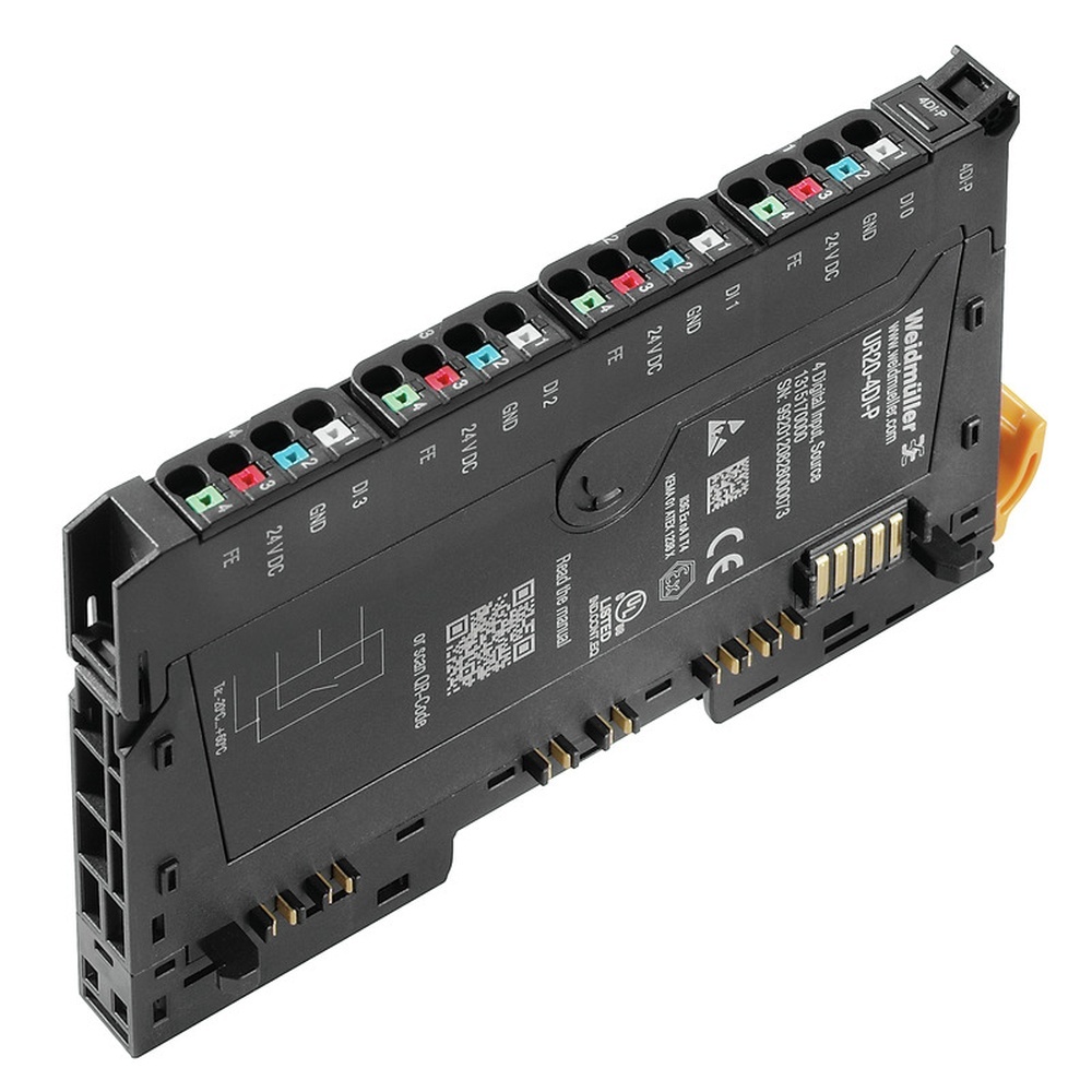 Weidmüller Remote IO Modul 1315170000 Typ UR20-4DI-P