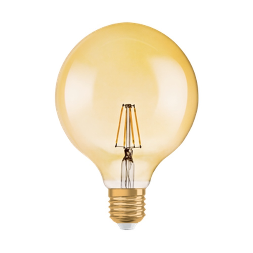 Radium LED Globe Lampe 42819846 Typ RL-G125 54 824/C/E27 FIL Gold