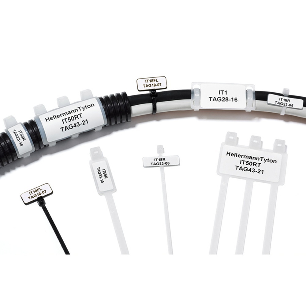 Hellermann Etiketten 596-12255 Typ TAG23-06TD1-892-WH 892 WH 5000