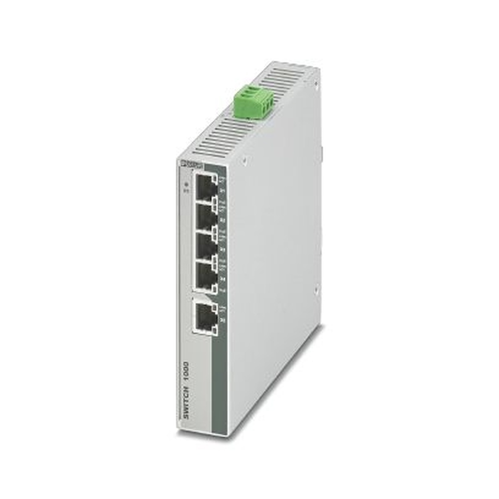 Phoenix Contact Industrial Ethernet Switch 1102077 Typ FL SWITCH 1001-4POE-GT