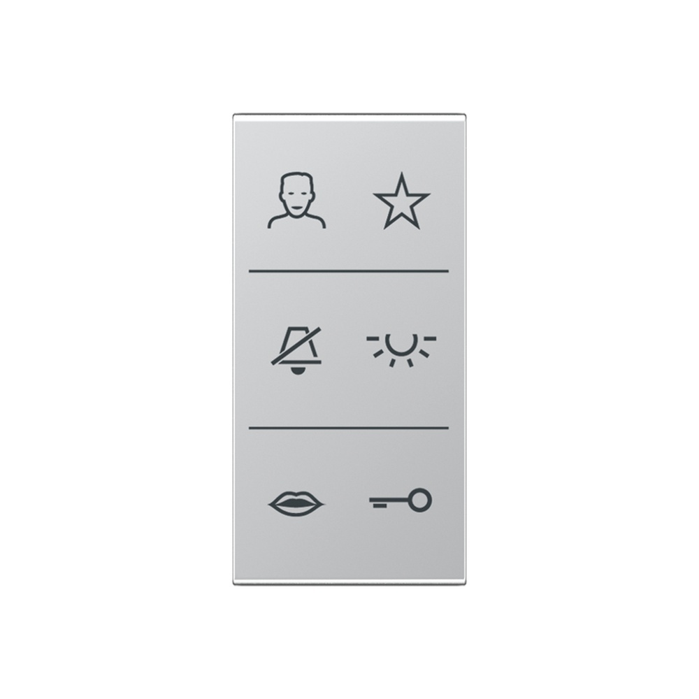 Jung Design-Cover Audio Symbole SI V6 A DC AL