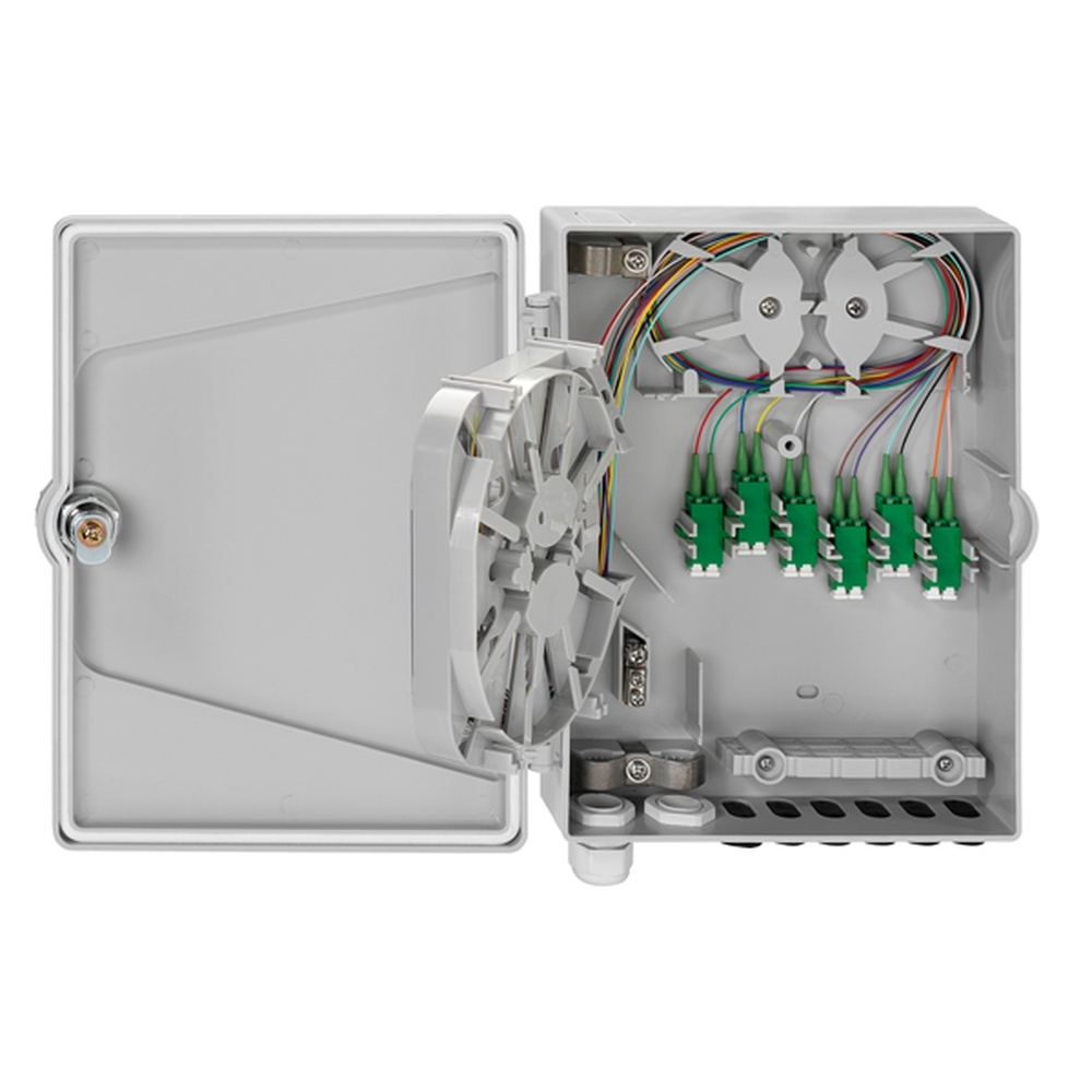 Rutenbeck APL Hausanschlussbox 228100412 Typ APL 12xLC-D OS2 APC