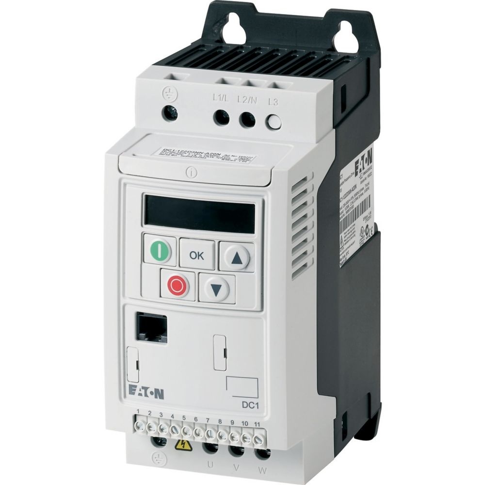 Eaton Frequenzumrichter 186091 Typ DC1-S27D0FN-A20CE1