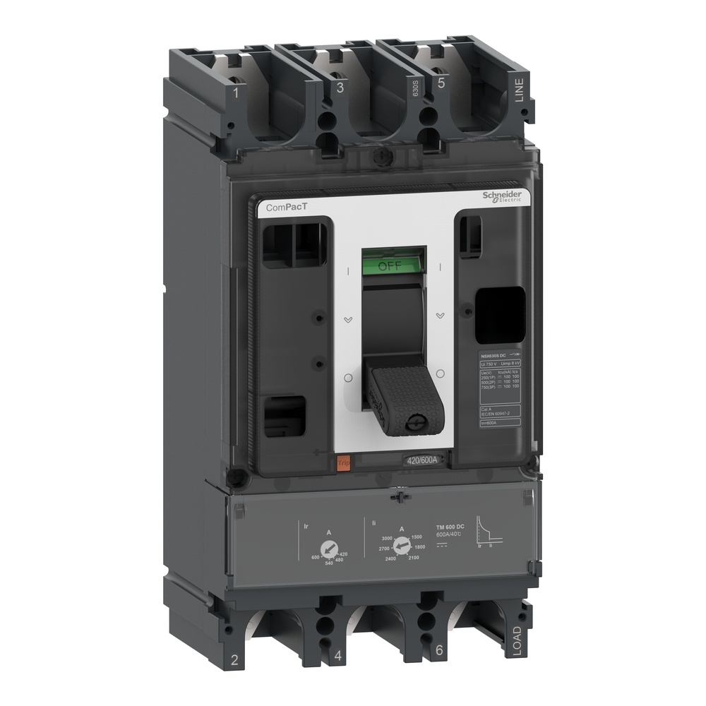 Schneider Electric Kompaktleistungsschalter C40F3TM400D Schneider Electric Kompaktleistungsschalter C40F3TM400D