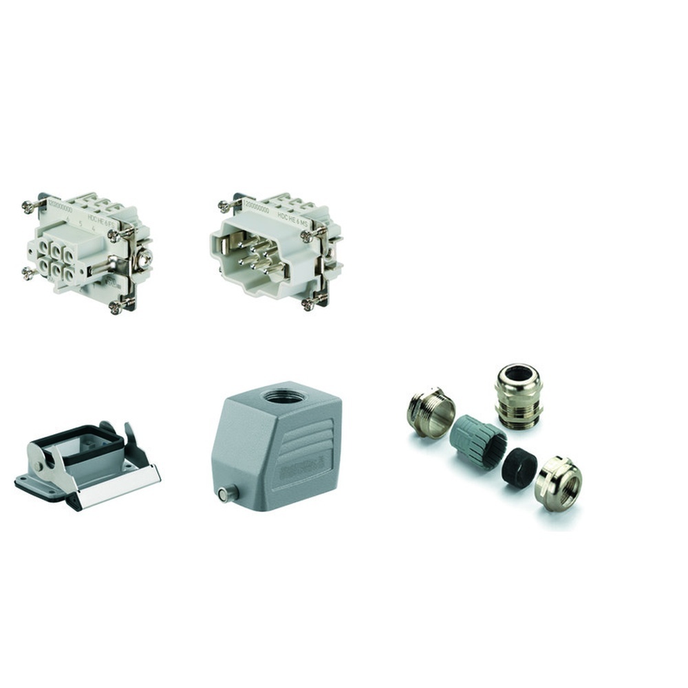 Weidmüller Steckverbinder 1712660000 Typ HDC-KIT-HE 06.101