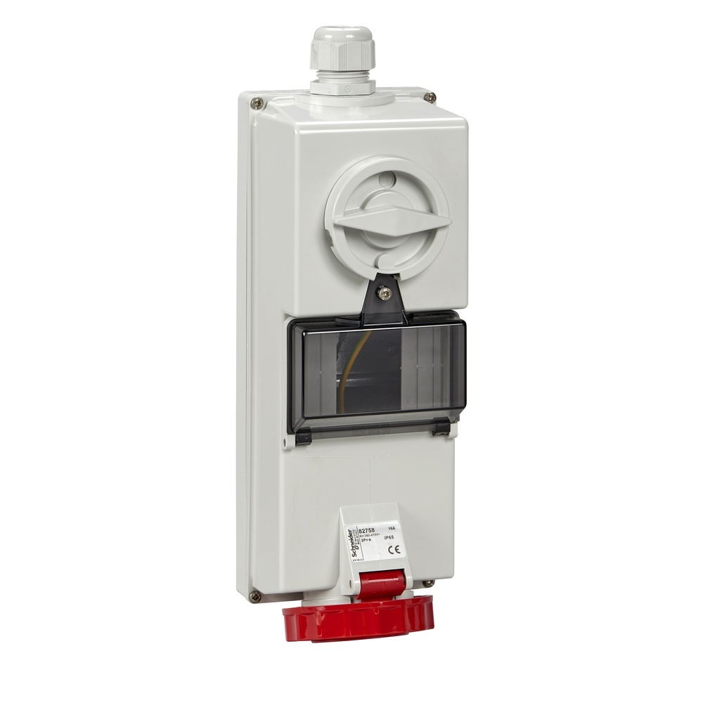Schneider Electric Steckdose mit Verriegerlung 82759