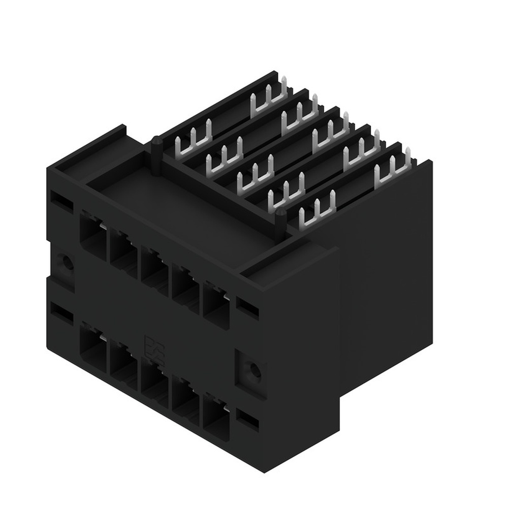 Weidmüller Leiterplattensteckverbinder 1523980000 Typ SVD 7.62HP/10/270F 3.2SN BK BX