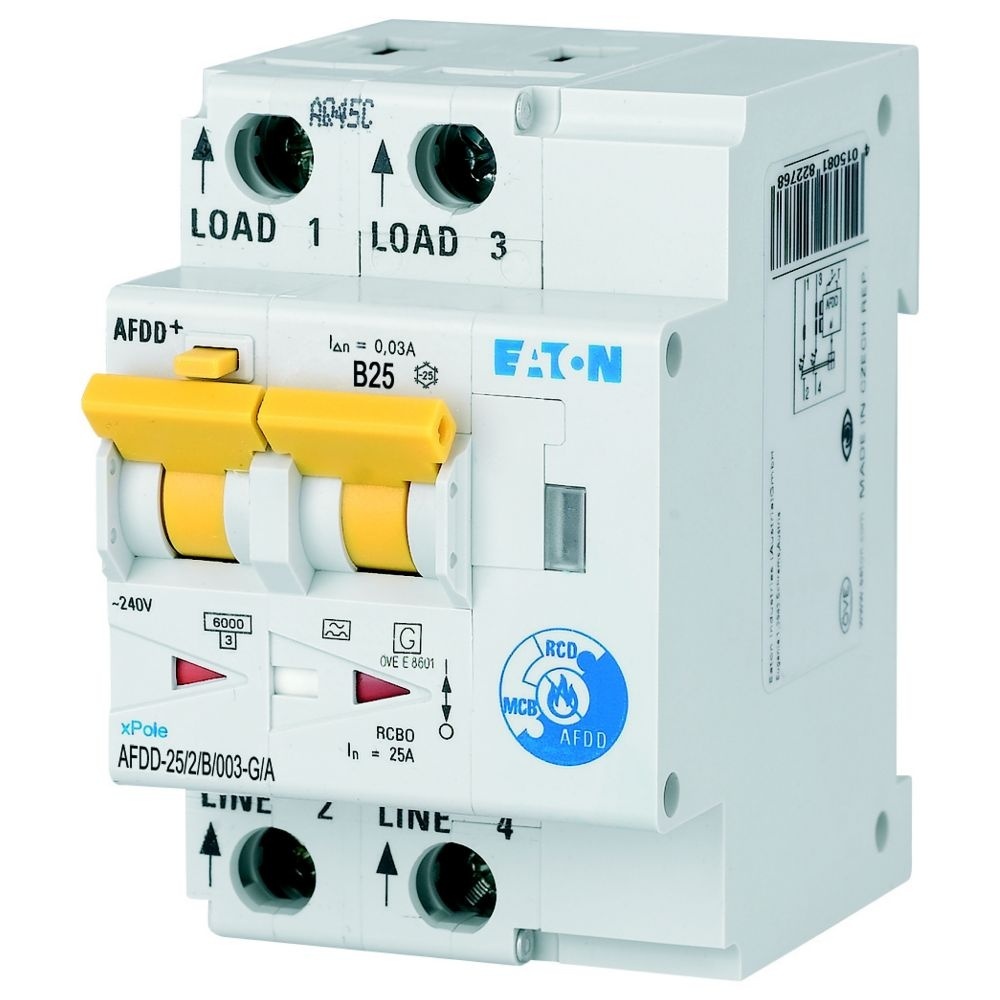 Eaton Brandschutzschalter MB-300173 Typ AFDD-25/2/B/003-G/A