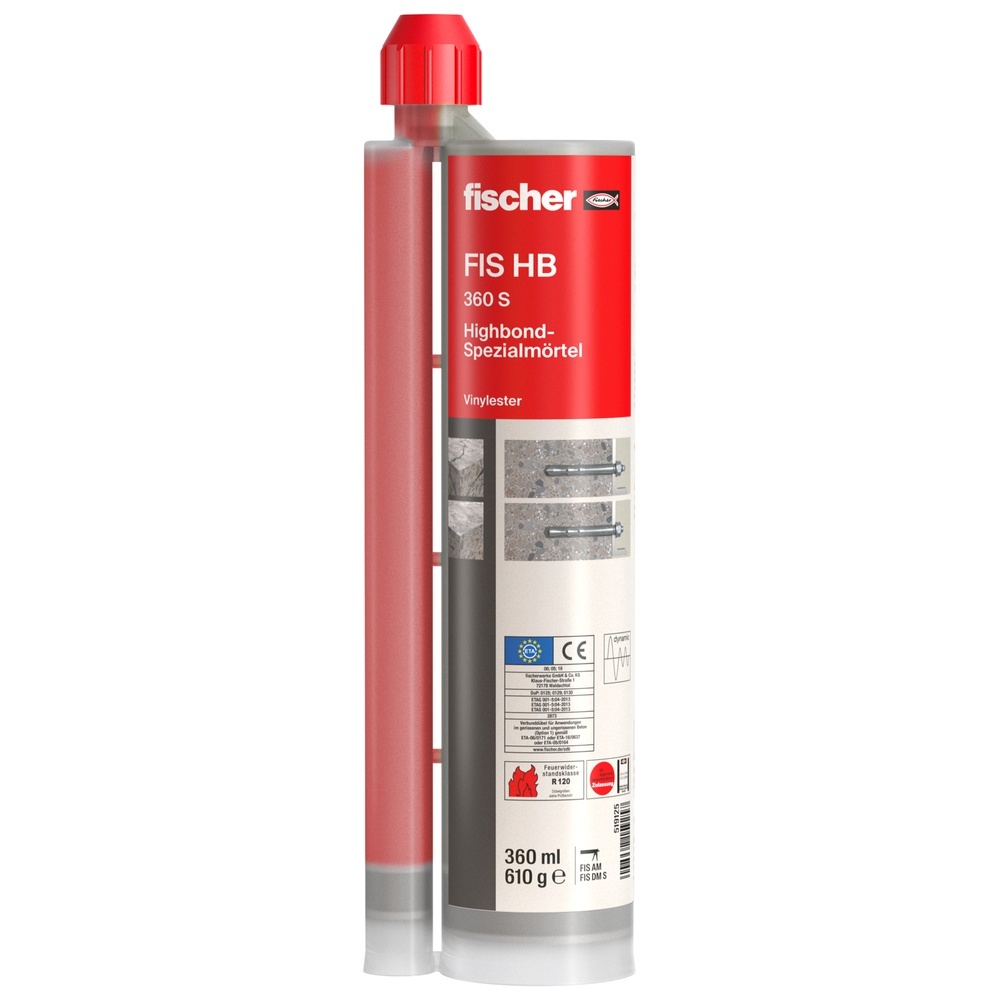 Fischer Spezialmörtel 519125 Typ FIS HB 345 S