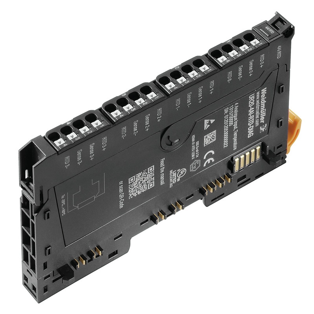 Weidmüller Remote IO Modul 2456540000 Typ UR20-4AI-RTD-HP-DIAG