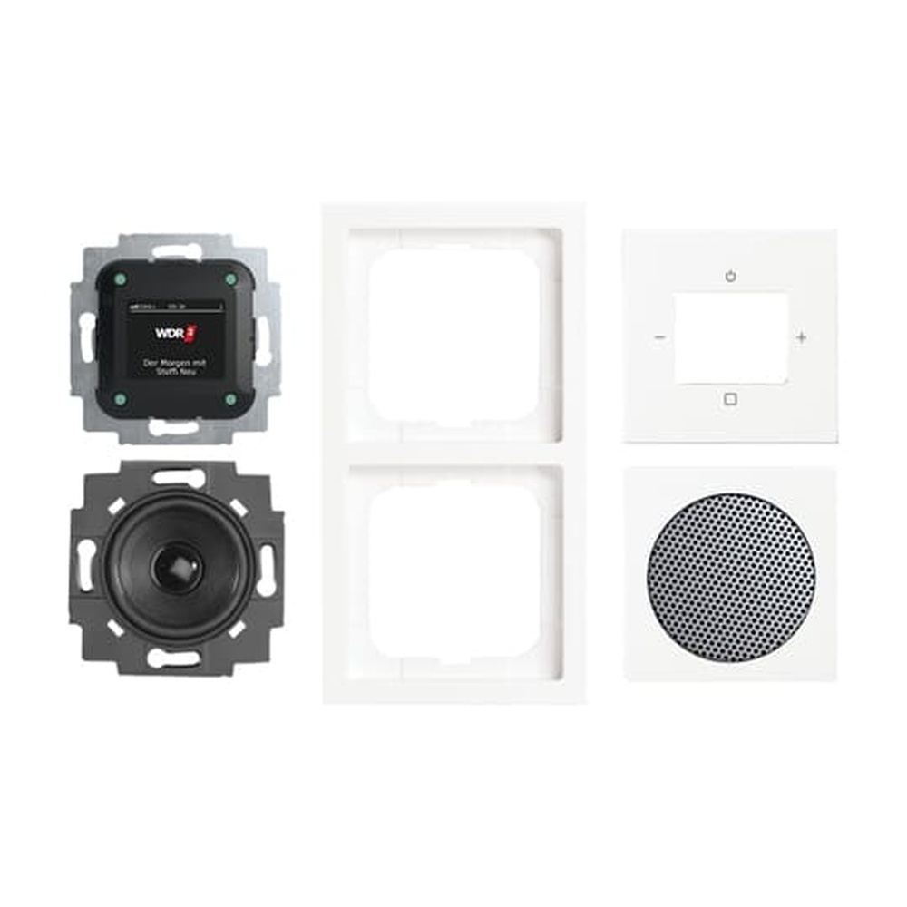 Busch-Jaeger Radio DAB+ Komplettset 8220 UJ-84-101 Nr. 2CKA008200A0233