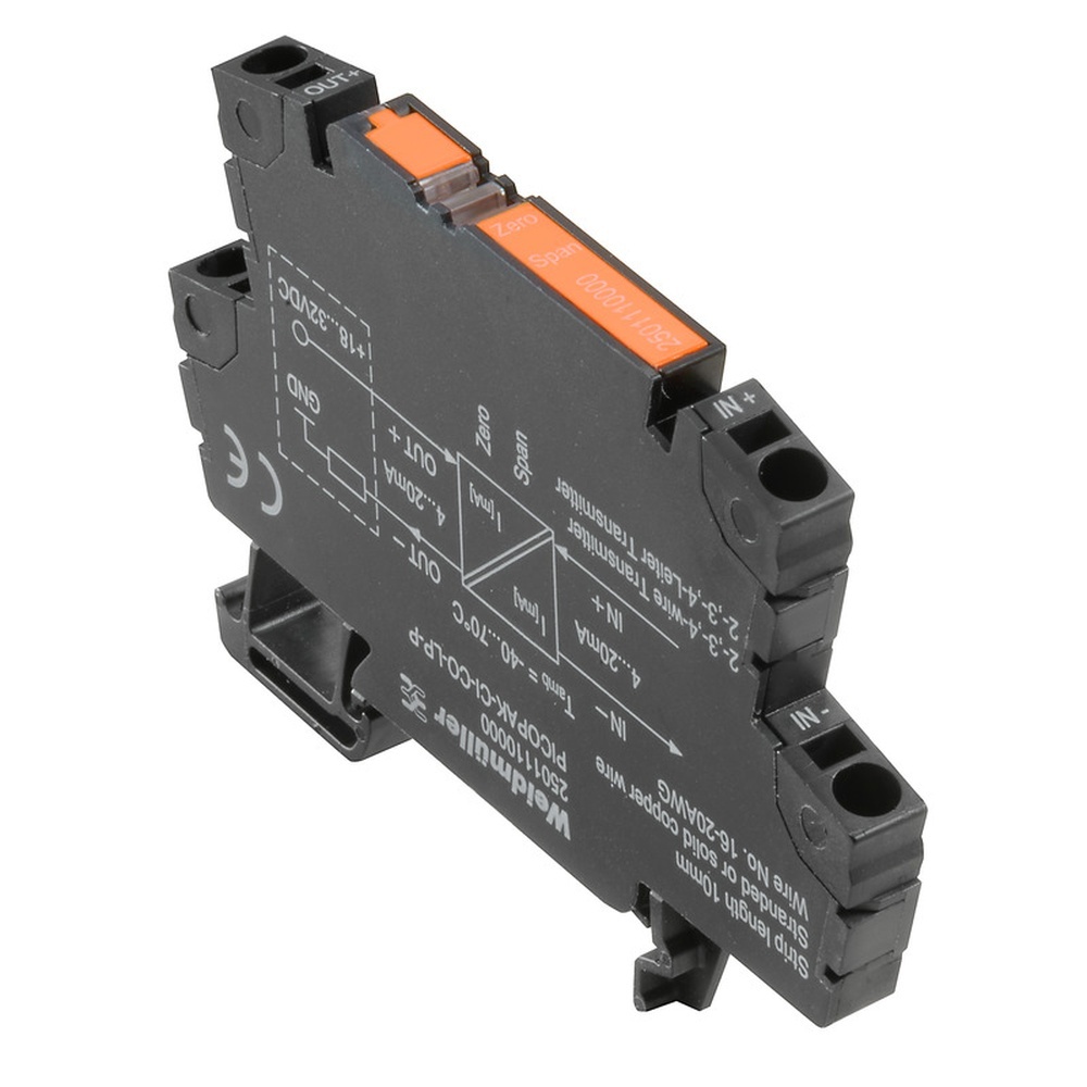 Weidmüller Signalwandler Trenner 2501110000 Typ PICOPAK-CI-CO-LP-P