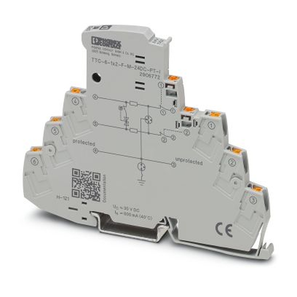 Phoenix Contact Überspannungsschutzgerät 2906772 Typ TTC-6-1X2-F-M-24DC-PT-I