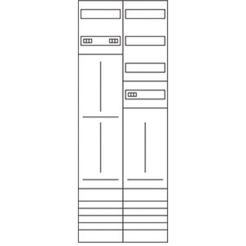 Hager Komplettfeld ZK53Q9N