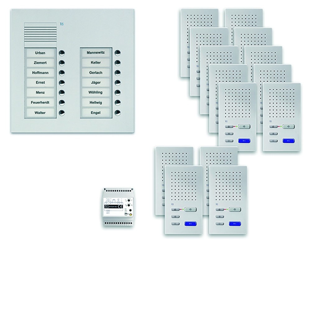 TCS Sprechanlage Vorkonfiguriertes Paket PPUF14/2-EN/02