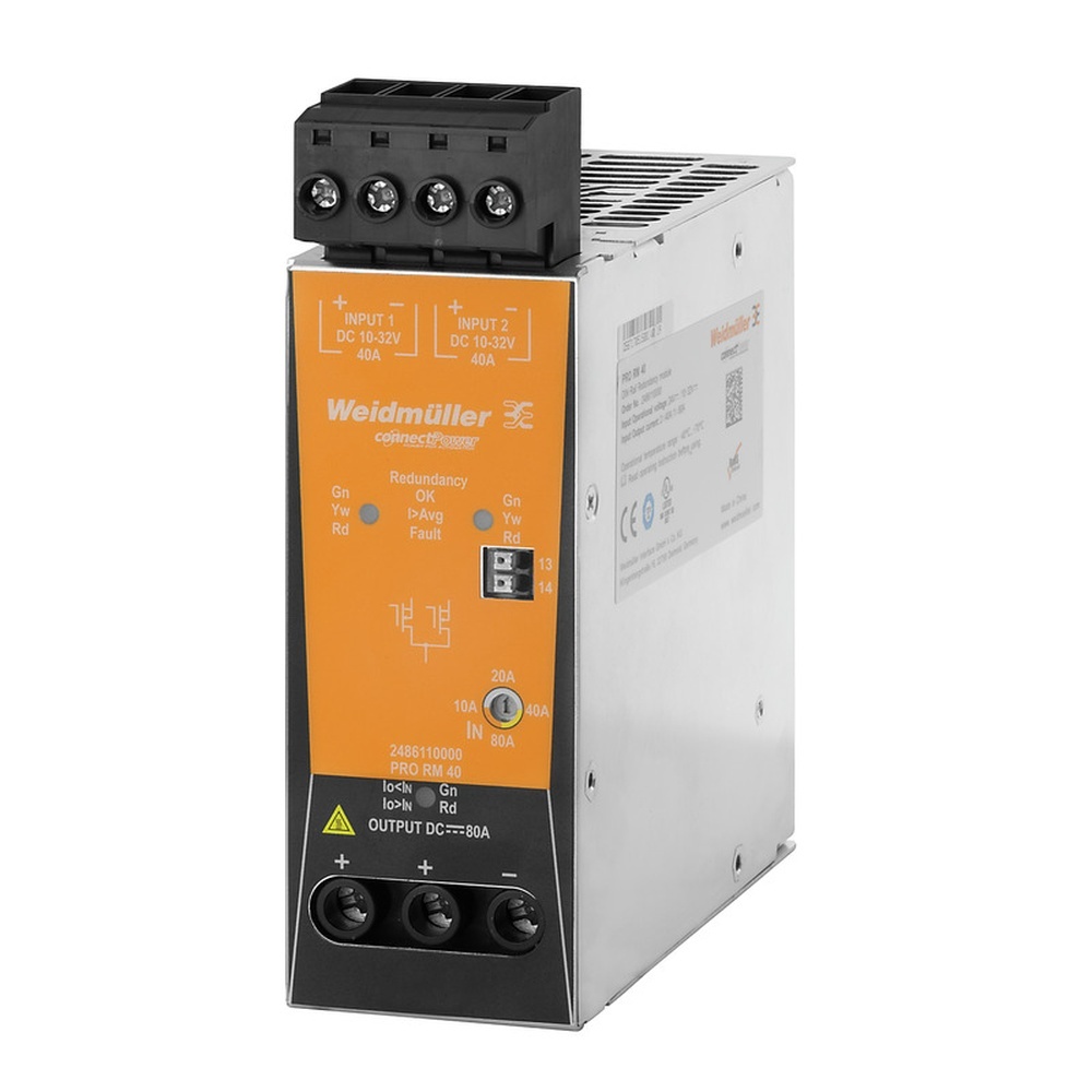 Weidmüller Redundanzmodul 2486110000 Typ PRO RM 40 Weidmüller Redundanzmodul 2486110000 Typ PRO RM 40