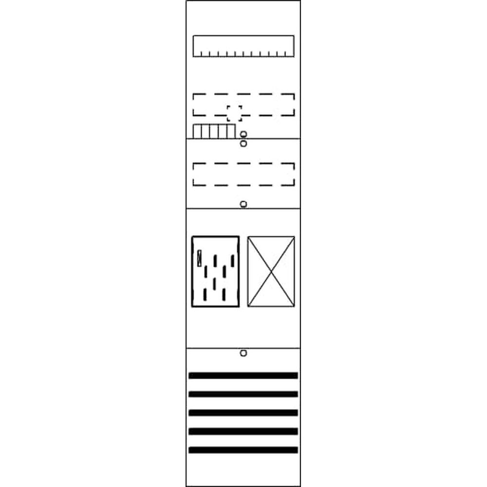 Striebel & John Zählerkomplettfeld 2CPX054119R9999 Typ BF17C11