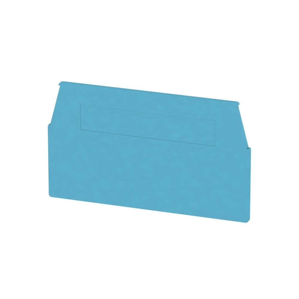 Weidmüller Abschlussplatte 1074680000 Typ WAP WTR2.5/ZZ BL