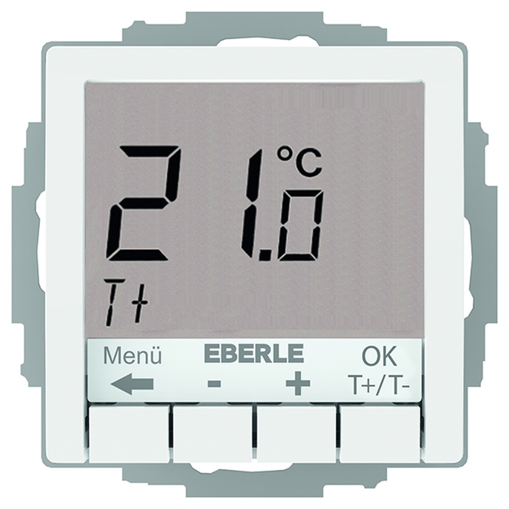 Eberle UP Thermostat 527825455604 Typ UTE 4100-Rw-RAL9016-G-55