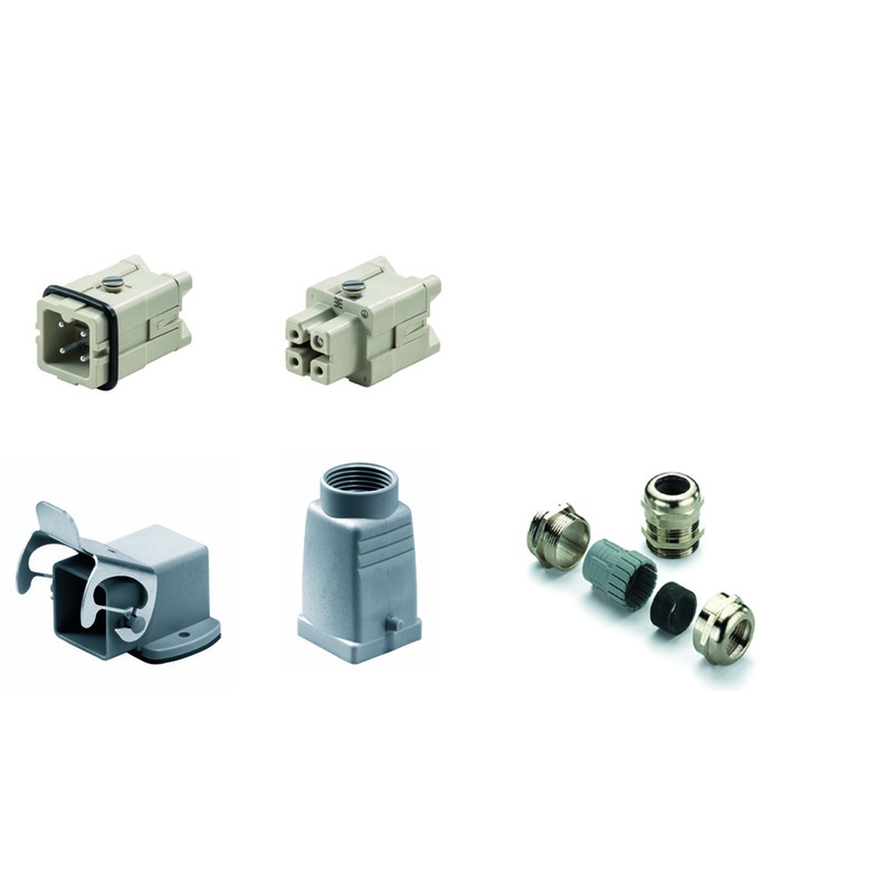 Weidmüller Steckverbinder 1802450000 Typ HDC-KIT-HA 03.302 M