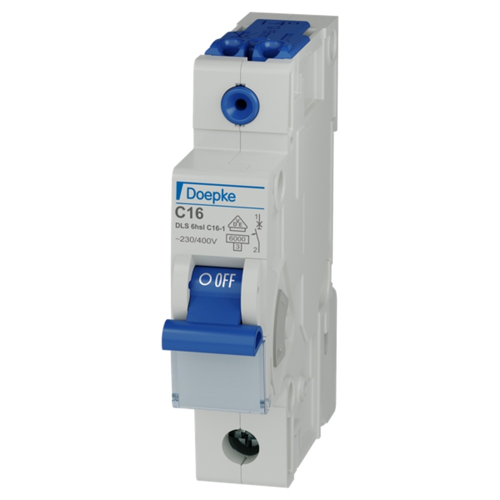 Deopke LS Schalter 09917203 Typ DLS 6HSL C16-1 6KA Deopke LS Schalter 09917203 Typ DLS 6HSL C16-1 6KA