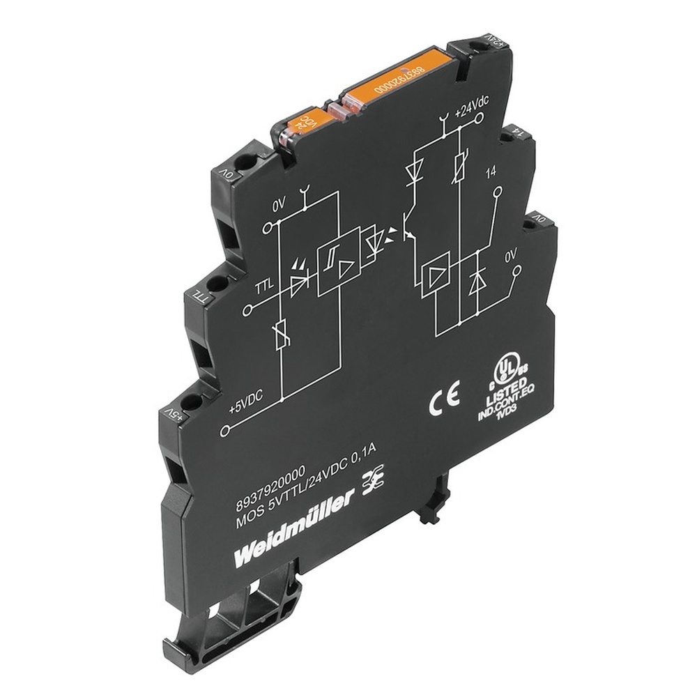Weidmüller Solid State Relais 8937920000 Typ MOS 5VTTL/24VDC 0,1A