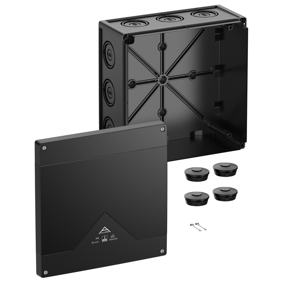 Spelsberg Abzweigkasten 43500001 Typ Abox Pro 350-L/sw Spelsberg Abzweigkasten 43500001 Typ Abox Pro 350-L/sw