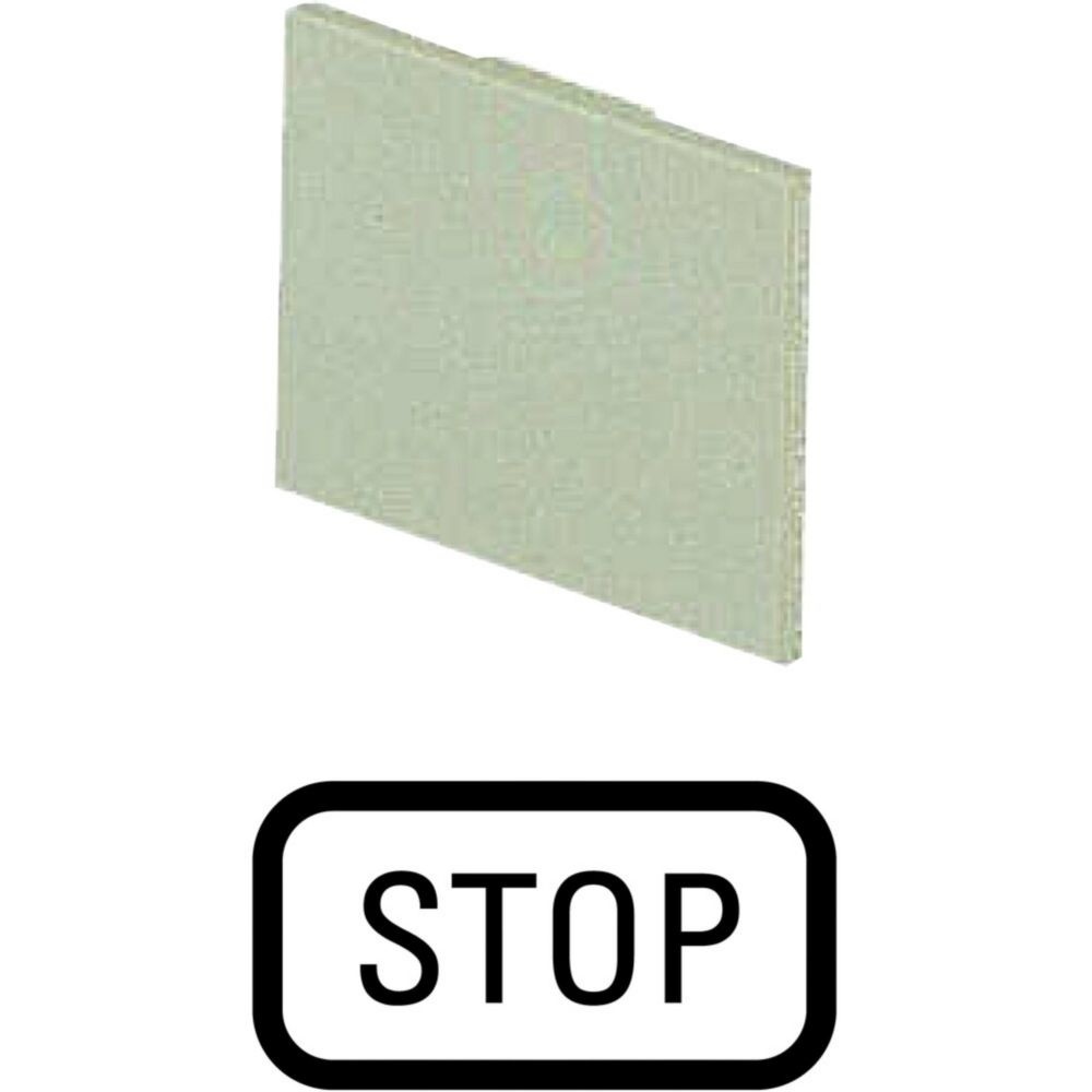 Eaton Einlegeschild 038507 Typ 110SQ25