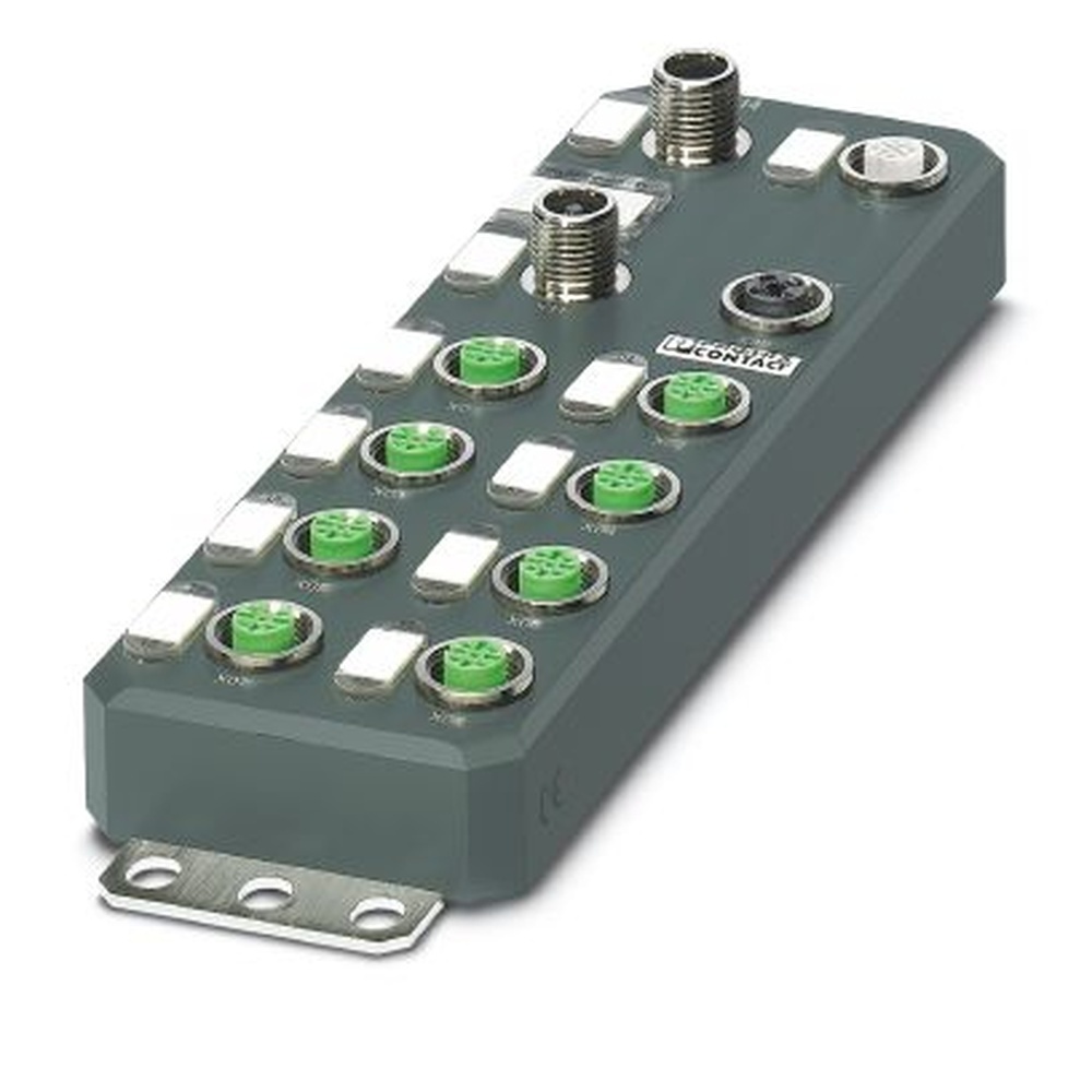 Phoenix Contact Dezentrales I O Gerät 2701503 Typ AXL E PB IOL8 DI4 M12 6P