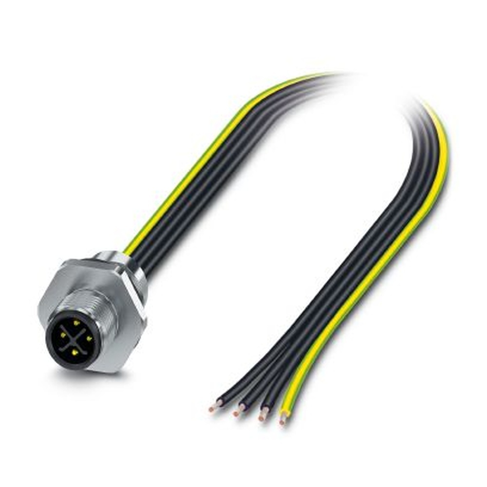 Phoenix Contact Einbausteckverbinder 1238903 Typ SACC-E-M12MSS-4P-M16XL/0,5 PEX
