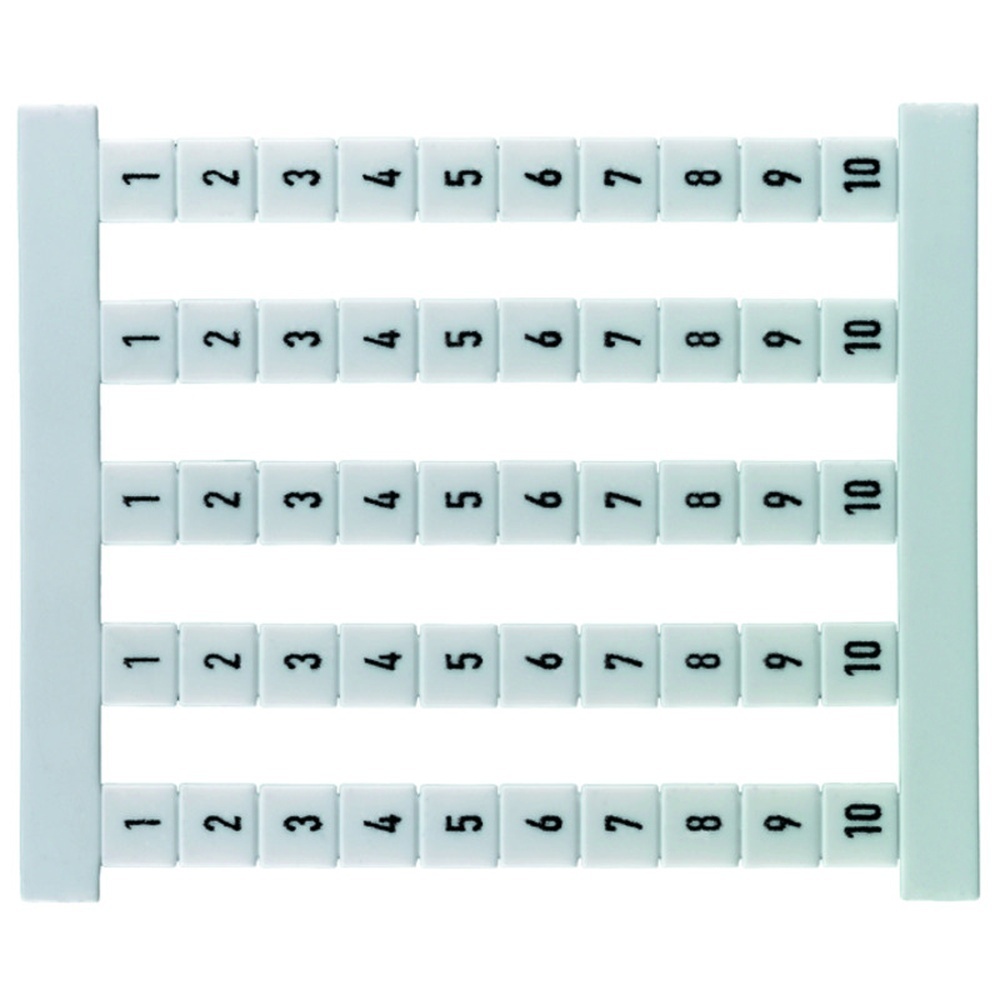 Weidmüller Klemmenmarkierung 0468760051 Typ DEK 6 FS 51-100 Weidmüller Klemmenmarkierung 0468760051 Typ DEK 6 FS 51-100