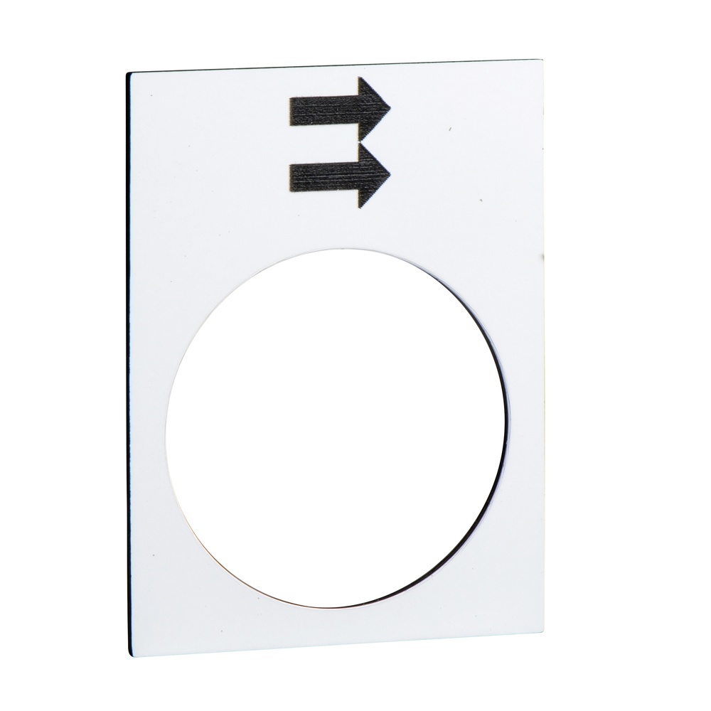 Schneider Electric Bezeichnungsschild ZB2BY4902