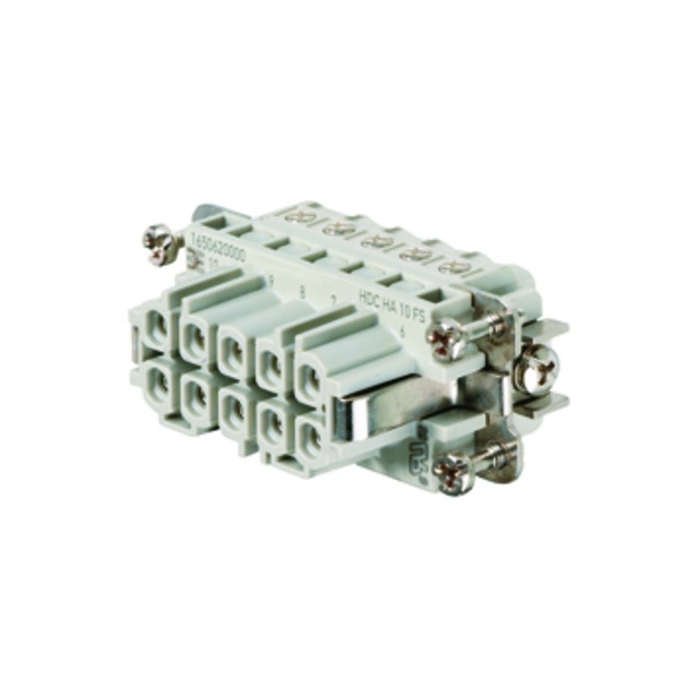Weidmüller Einsatz 1650620000 Typ HDC HA 10 FS
