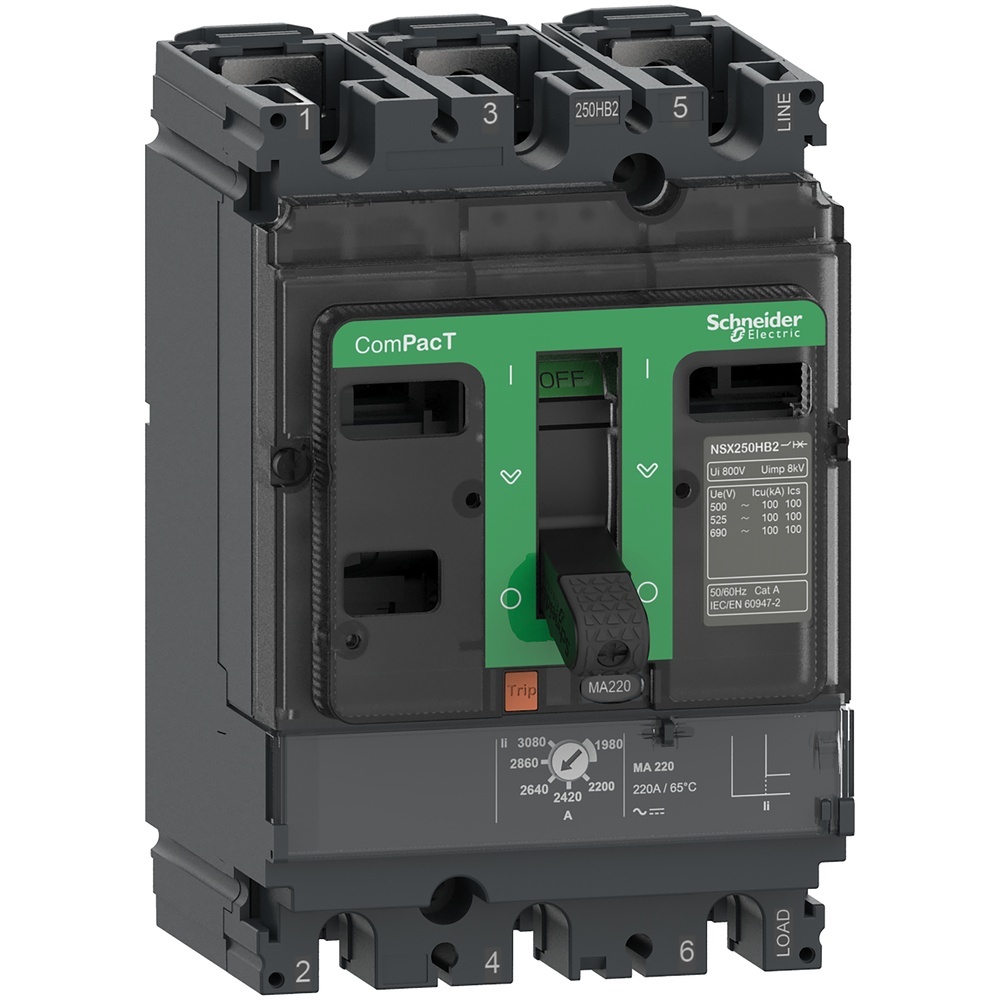 Schneider Electric Kompaktleistungsschalter C10F3MA100