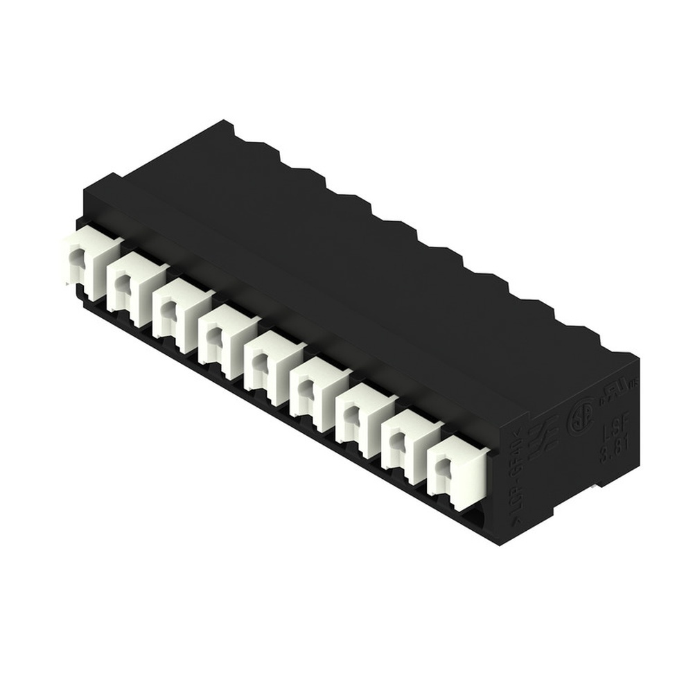 Weidmüller Leiterplattenklemme 1875290000 Typ LSF-SMT 3.81/09/90 1.5SN BK RL