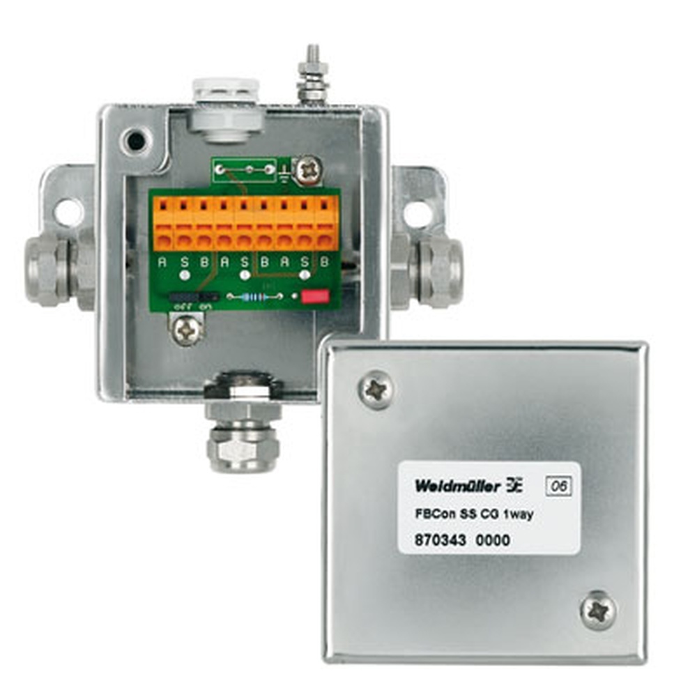 Weidmüller Standardverteiler 8703430000 Typ FBCon SS CG 1way