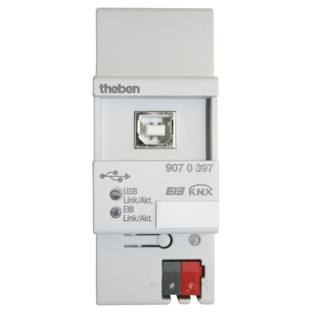 Theben USB Schnittstelle 9070397 Typ Schnittstelle USB KNX