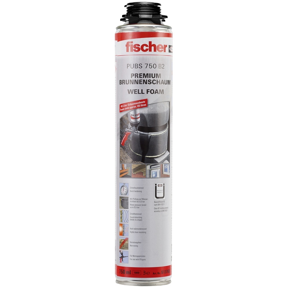 Fischer Brunnenschaum 513763 Typ PUBS 750 B2 (DE/EN)