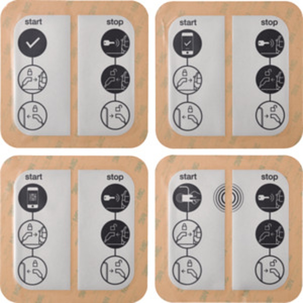 Hager Sticker XEVA310 Hager Sticker XEVA310
